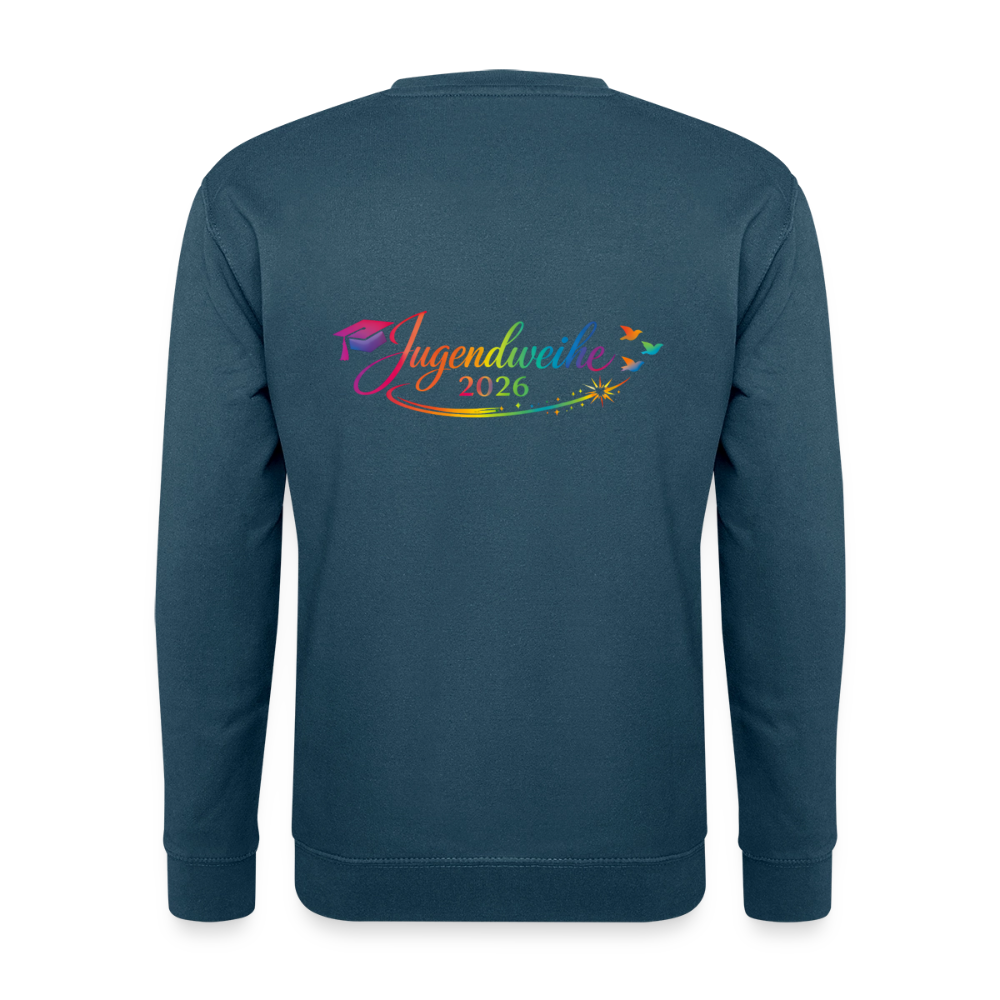 Unisex Pullover " Jahreslogo 2026" - Indigoblau