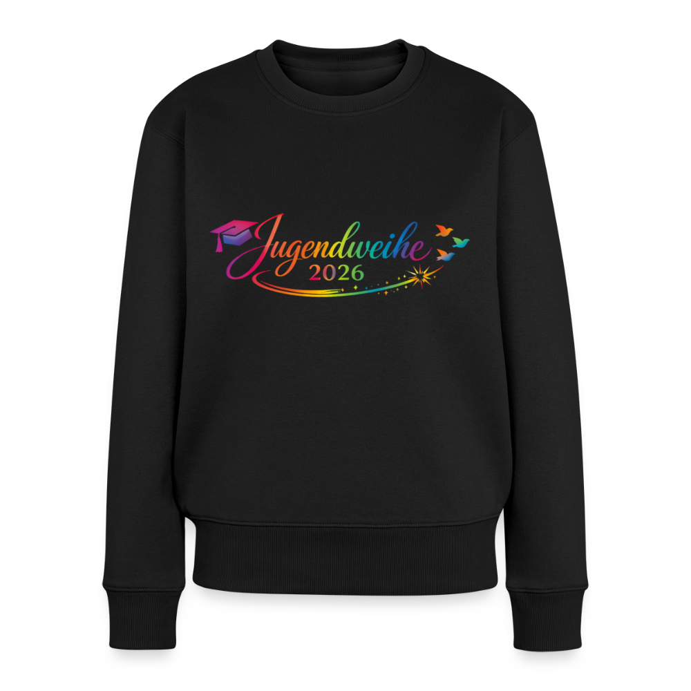 Frauen Premium Pullover " Jahreslogo 2026" - Schwarz