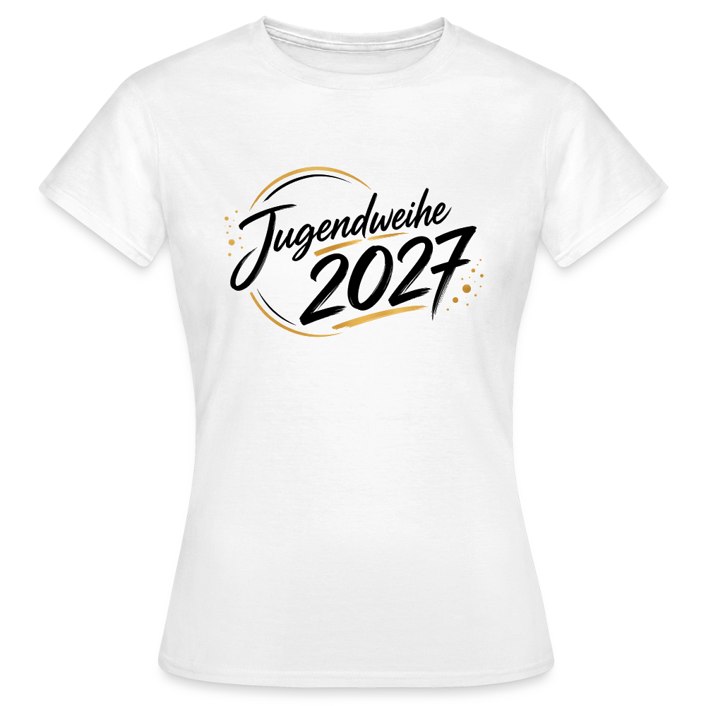 Frauen T-Shirt "Jahreslogo 2027" - Weiß