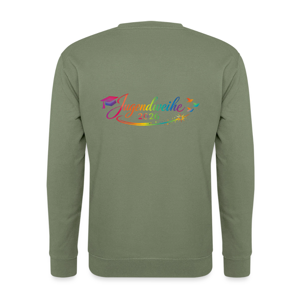 Unisex Pullover " Jahreslogo 2026" - Armeegrün