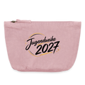 Vintage Reißverschluss-Täschchen  "Jahreslogo 2027" - Vintage Rosa