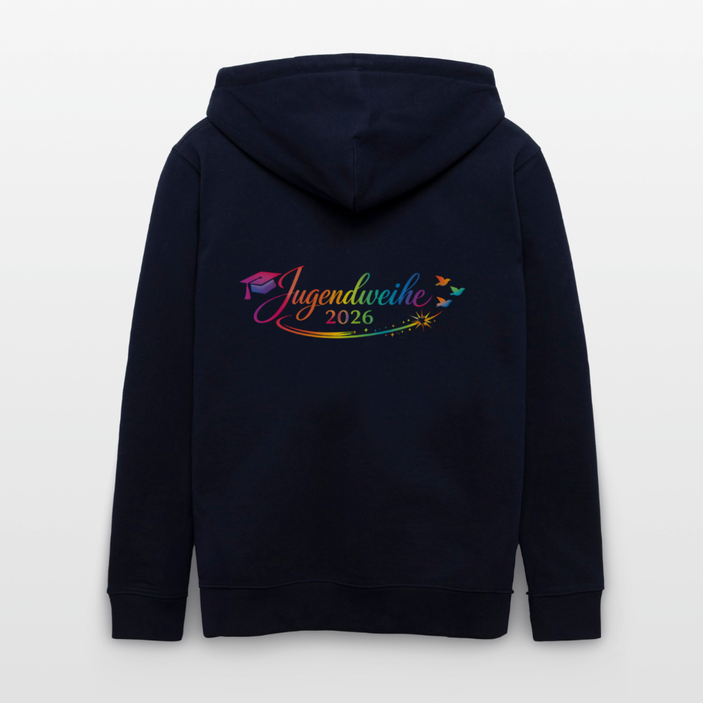 Stanley/Stella Unisex Bio-Kapuzenjacke CULTIVATOR  "Jahreslogo 2026" - Navy