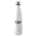Isolierflasche mit Jahreslogo 2027 - Weiß