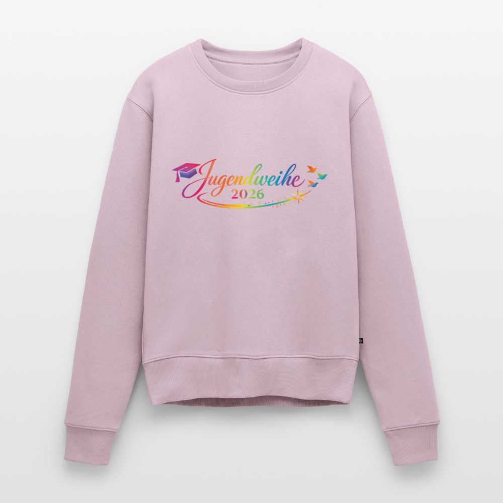 Frauen Premium Pullover " Jahreslogo 2026" - Altrosa
