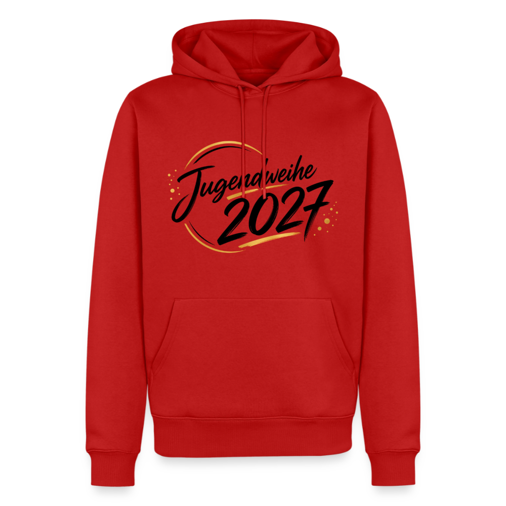 Männer Premium Hoodie "Jahreslogo 2027" - Rot