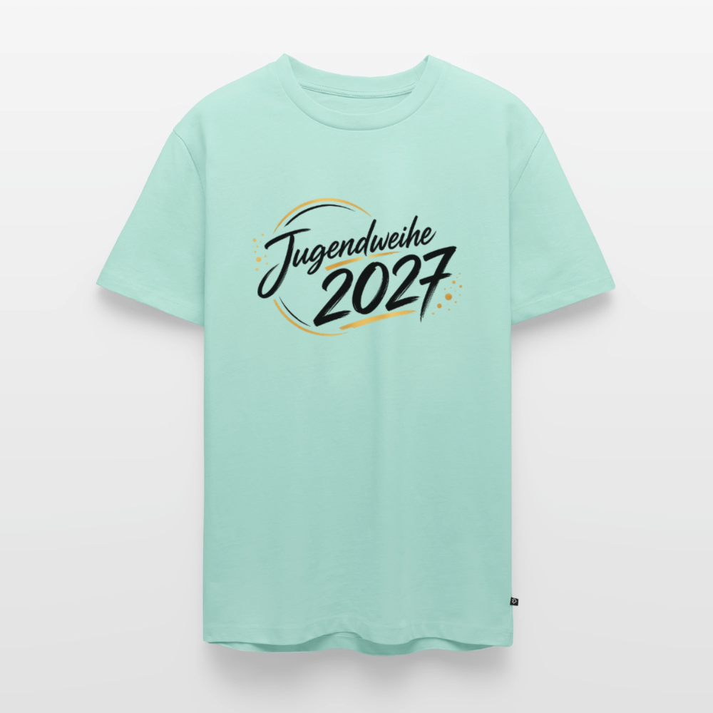 Männer Premium T-Shirt "Jahreslogo 2027" - Mint 