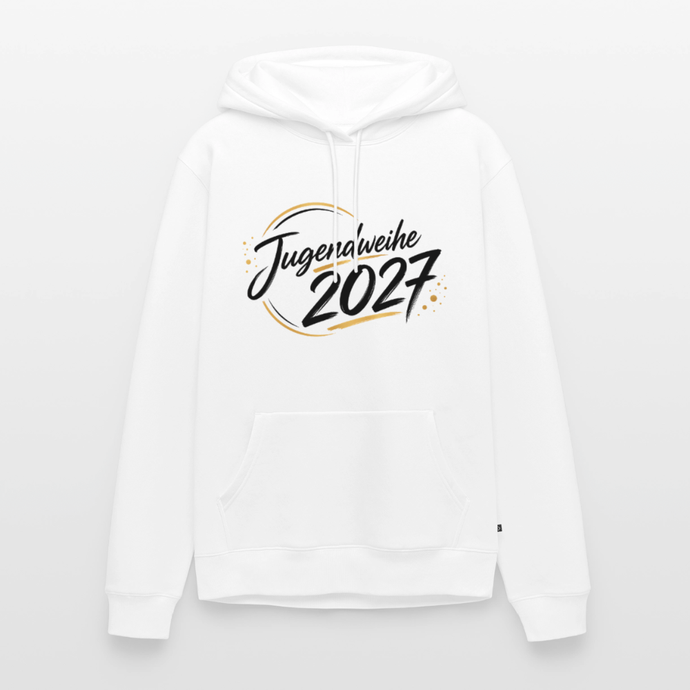 Männer Premium Hoodie "Jahreslogo 2027" - Weiß