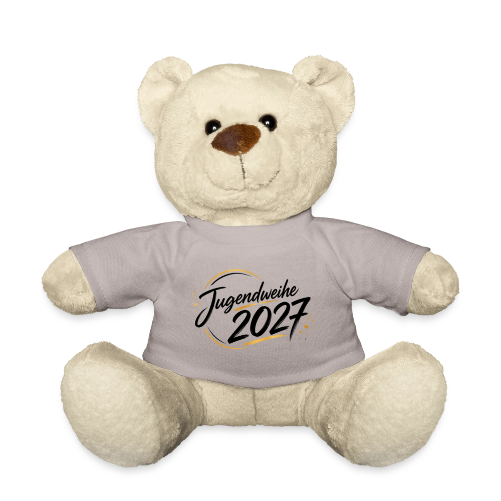 Teddy mit Jahreslogo 2027 - Taupe