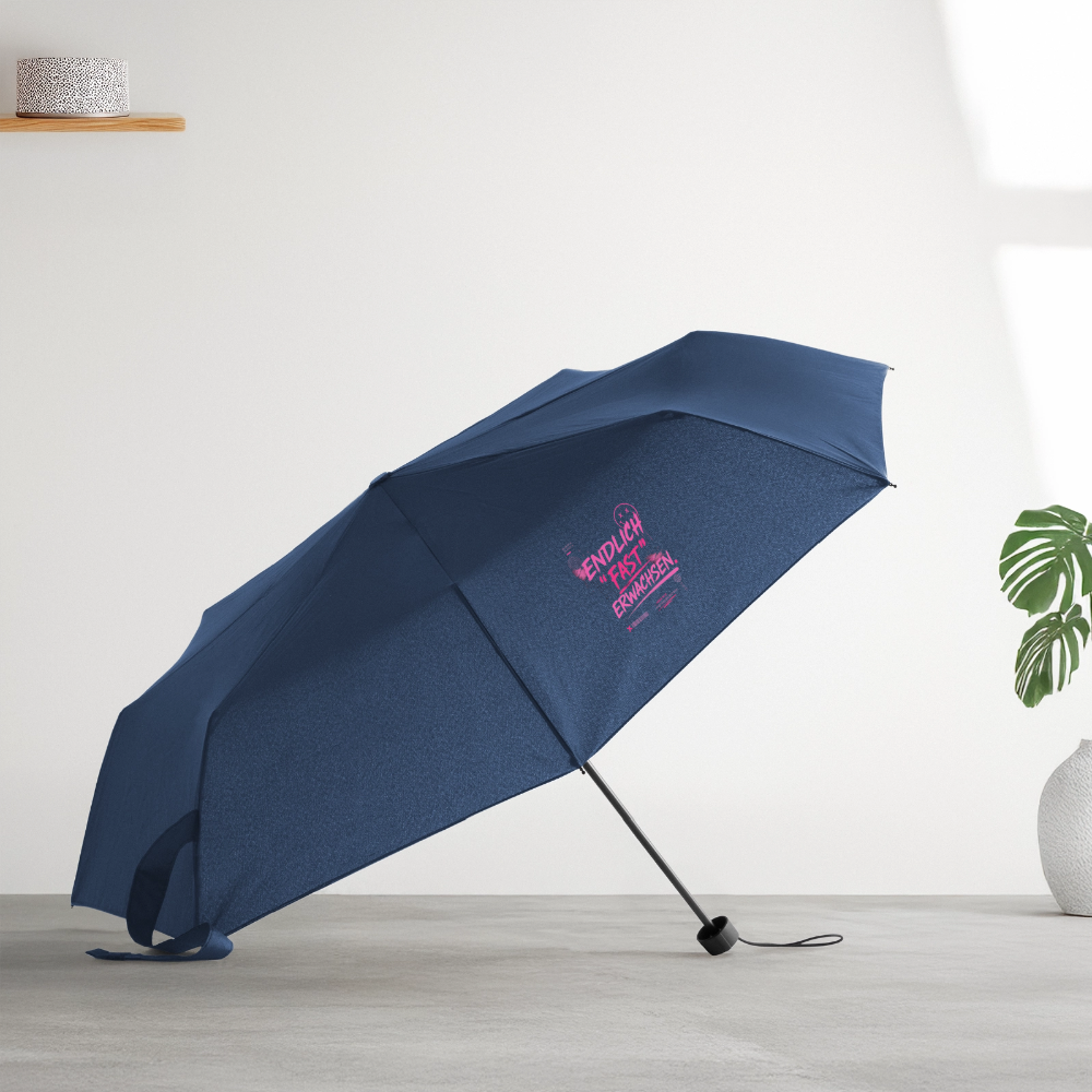 Regenschirm (klein) "fast Erwachsen pink"" - Navy
