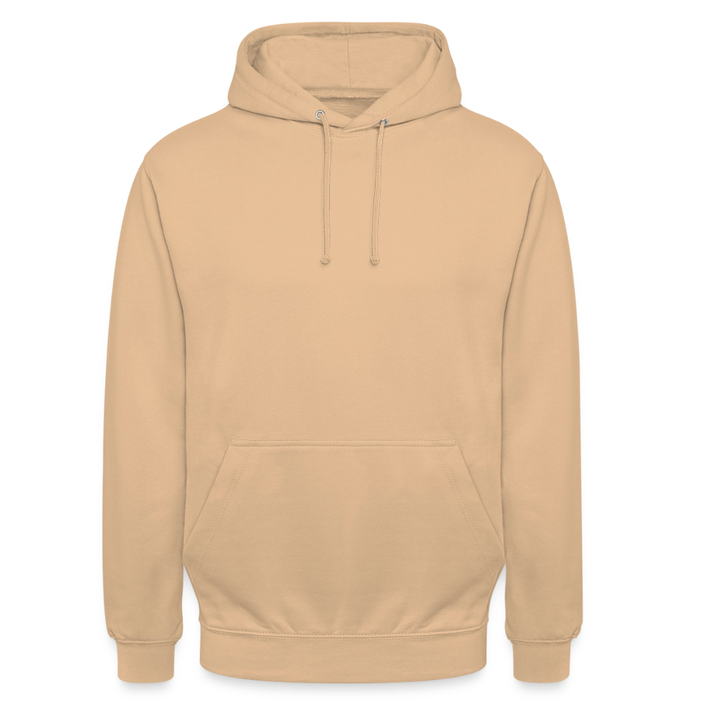 Unisex Hoodie "fast Erwachsen pink" - Pfirsich