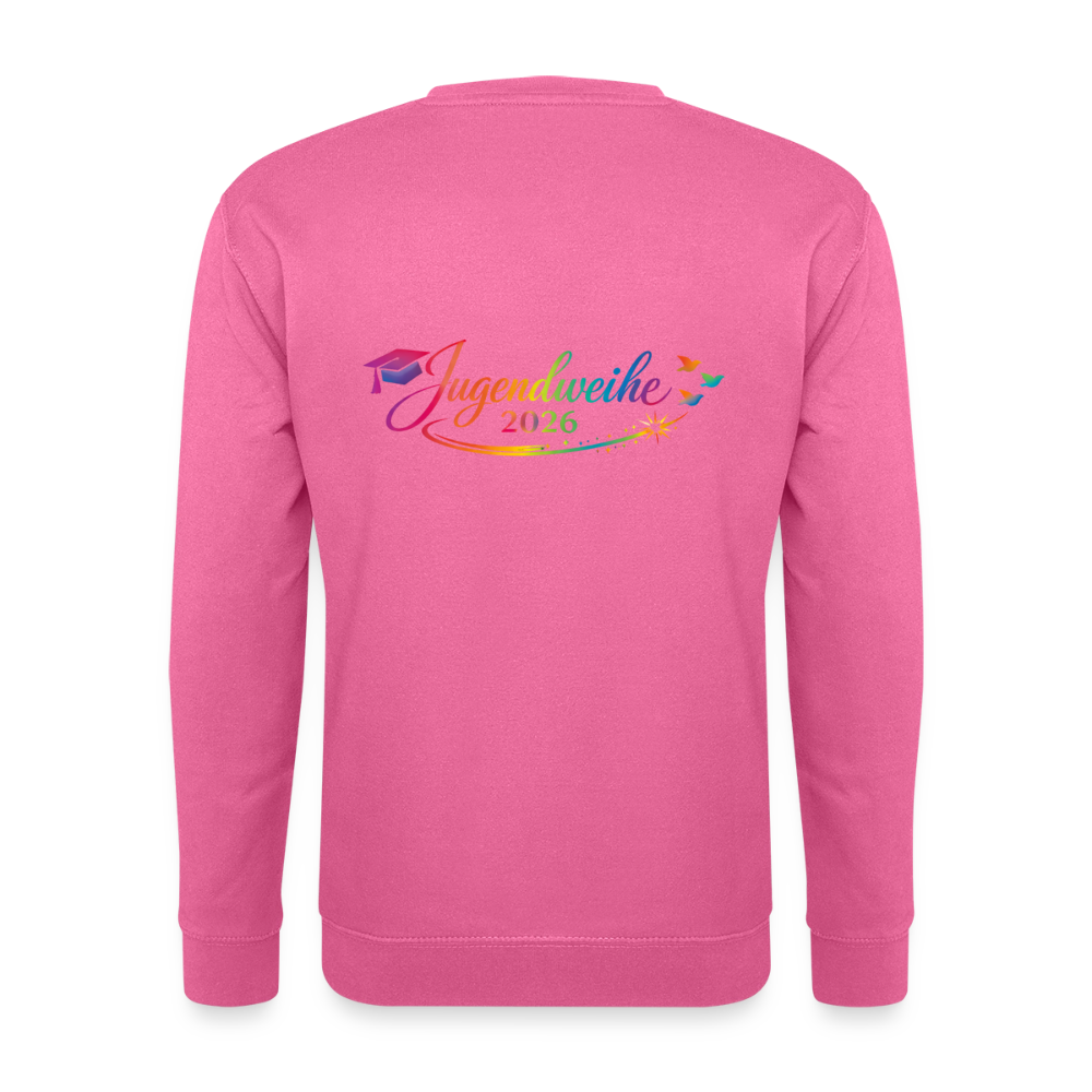 Unisex Pullover " Jahreslogo 2026" - Pink