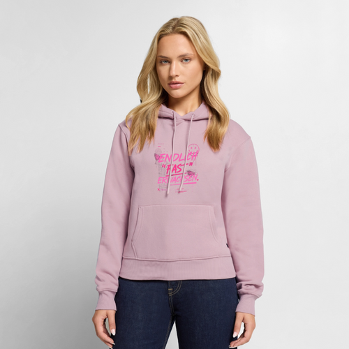 Frauen Premium Hoodie "fast Erwachsen pink" - Altrosa