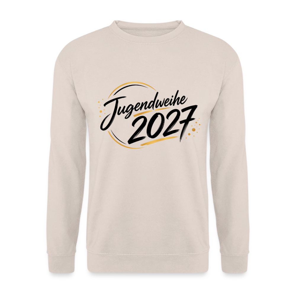Unisex Pullover " Jahreslogo 2027" - Sand