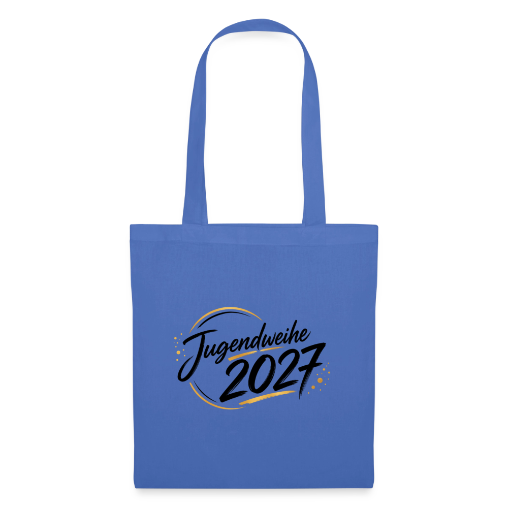 Stoffbeutel. "Jahreslogo 2027" - Hellblau