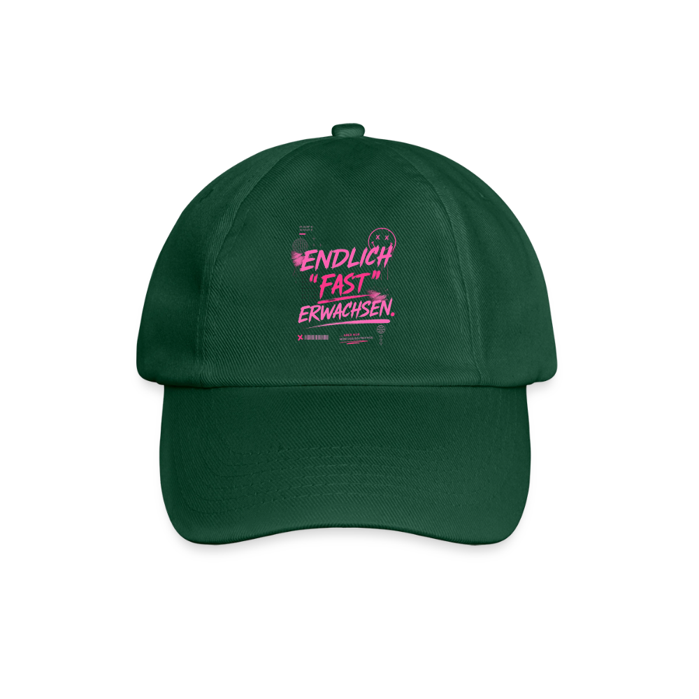 Baseballkappe "fast Erwachsen pink" - Flaschengrün