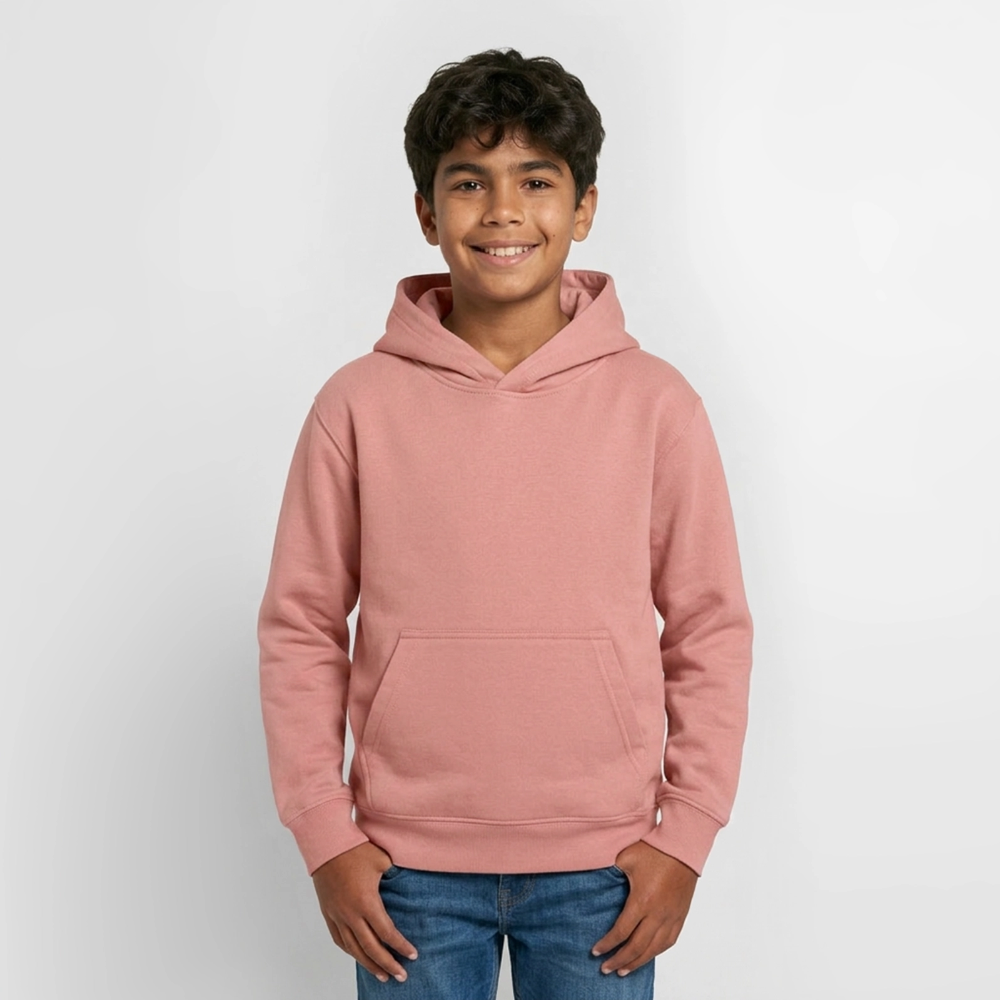 Teenager Hoodie "Jahreslogo 2026" - Altrosa