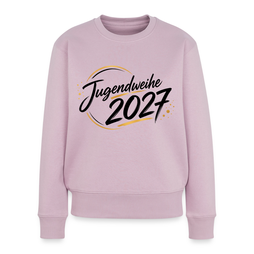 Frauen Premium Pullover " Jahreslogo 2027" - Altrosa