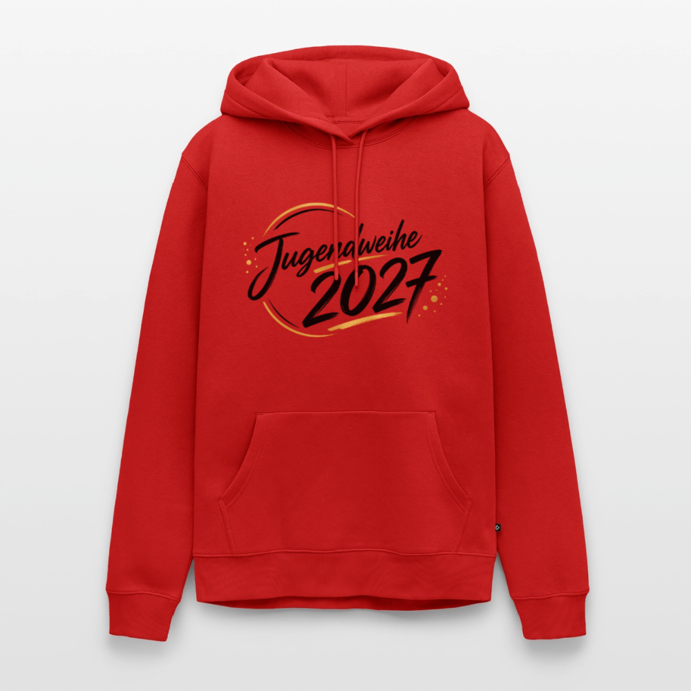 Männer Premium Hoodie "Jahreslogo 2027" - Rot