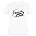 Frauen Premium T-Shirt nachhaltig "Jahreslogo 2027" - Weiß