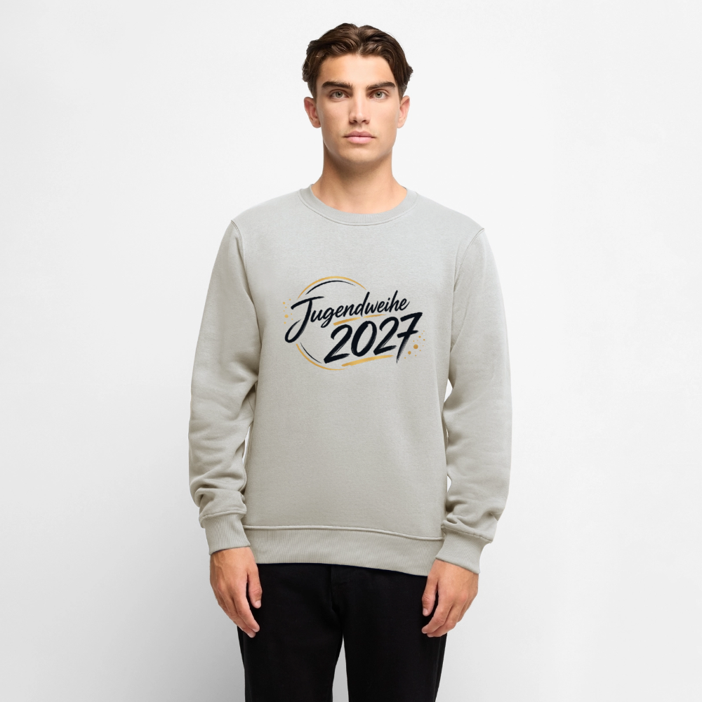 Männer Premium Pullover " Jahreslogo 2027" - Beige