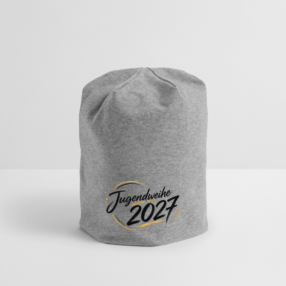 Jersey-Beanie "Jahreslogo 2027" - Grau meliert