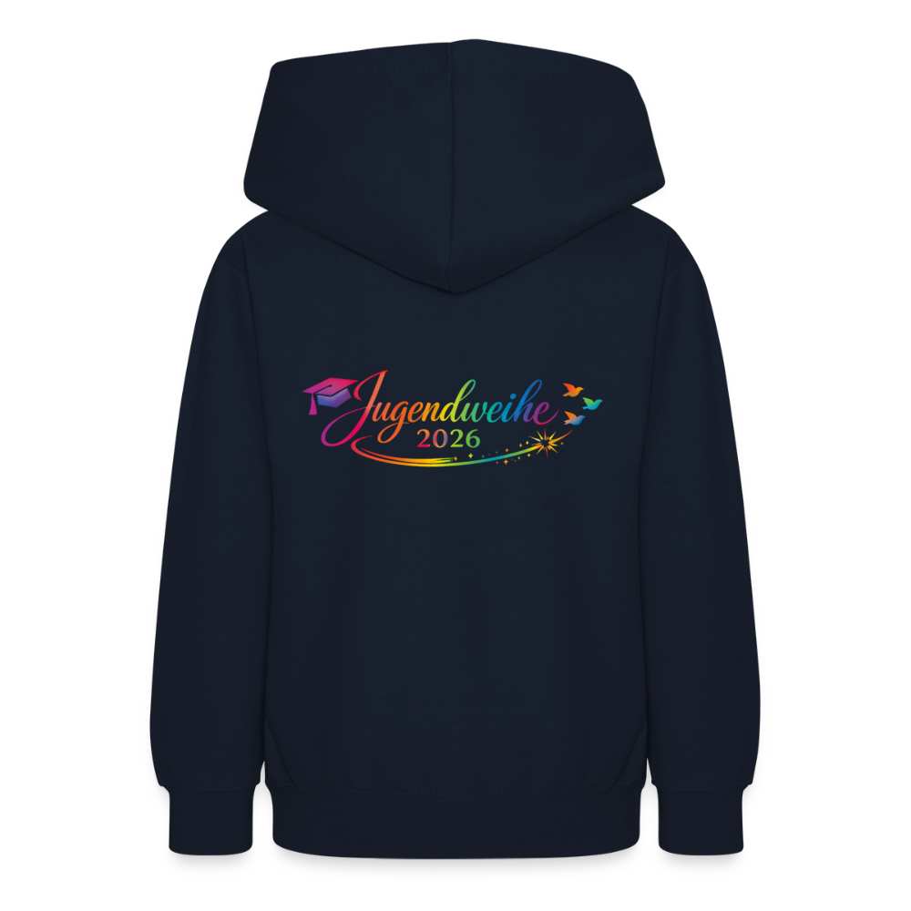 Teenager Hoodie "Jahreslogo 2026" - Navy