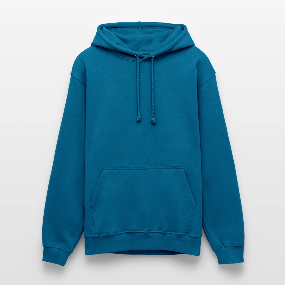 Unisex Hoodie "fast Erwachsen pink" - Tiefseeblau 