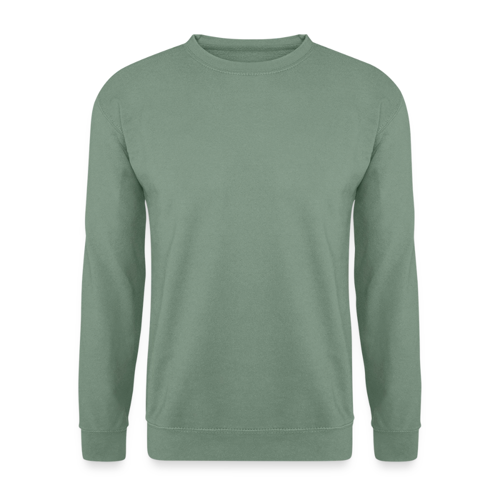 Unisex Pullover " fast Erwachsen pink" - Graugrün