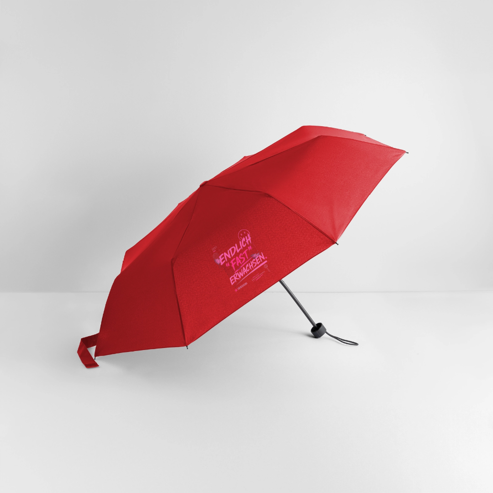 Regenschirm (klein) "fast Erwachsen pink"" - Rot