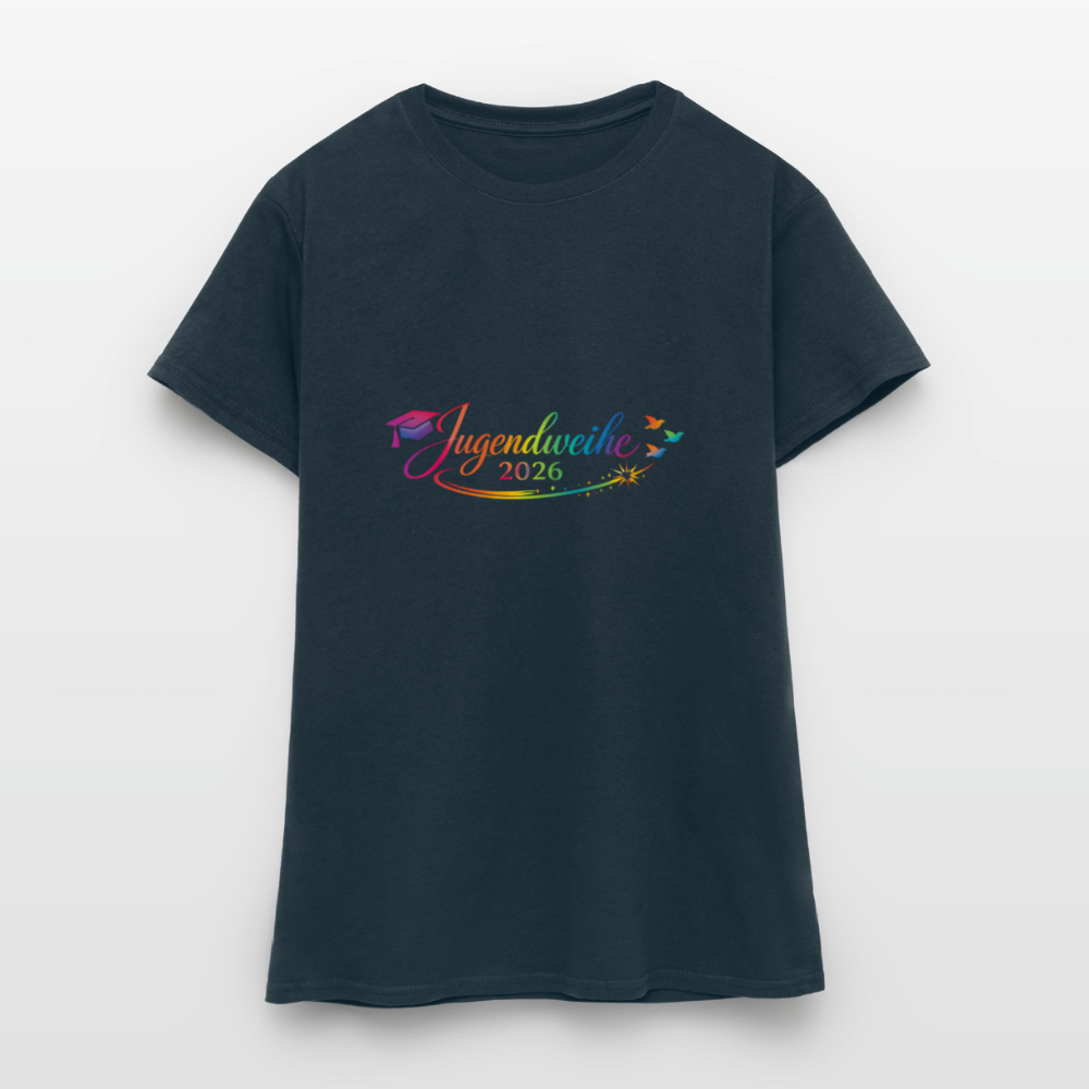 Frauen T-Shirt "Jahreslogo 2026" - Navy