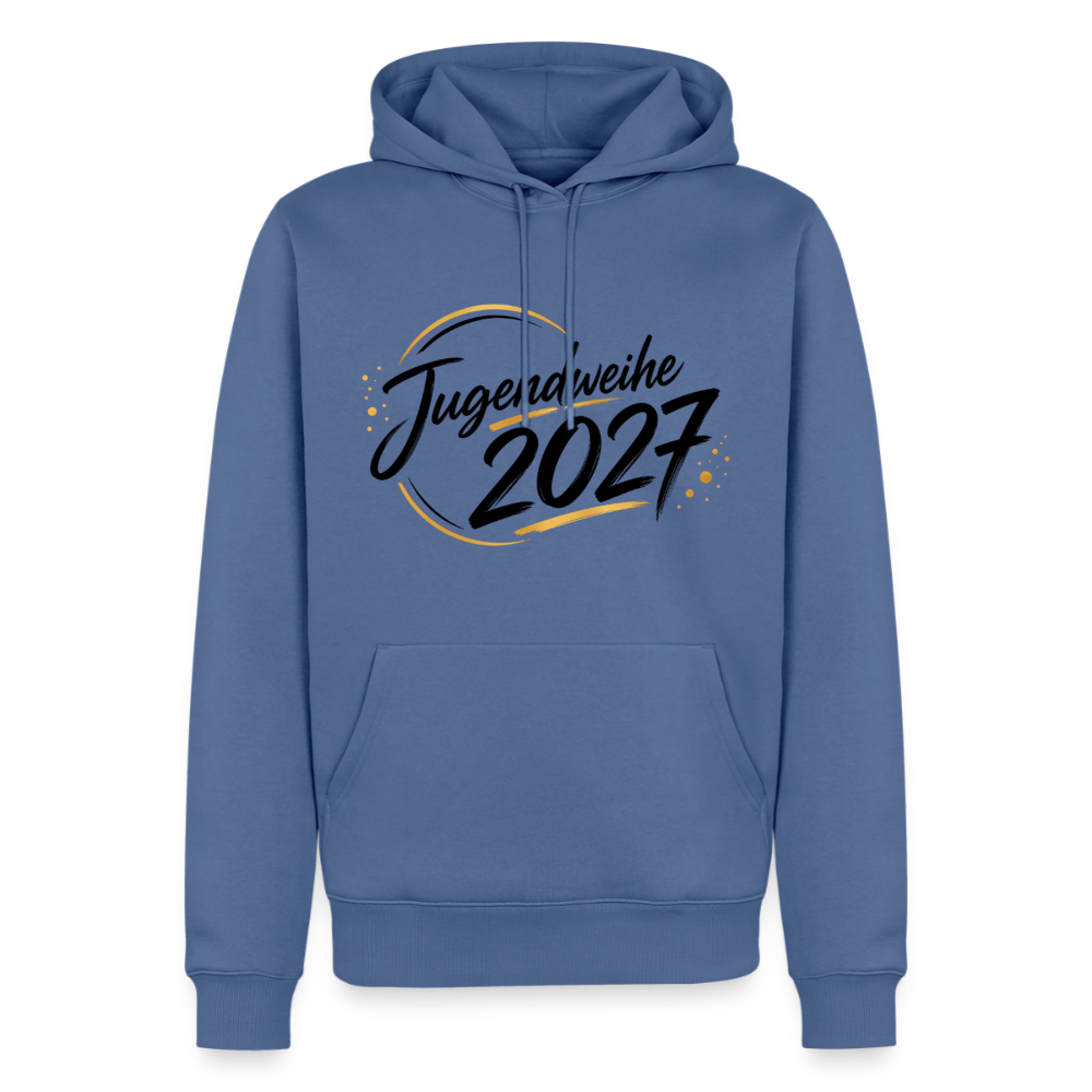 Männer Premium Hoodie "Jahreslogo 2027" - Taubenblau
