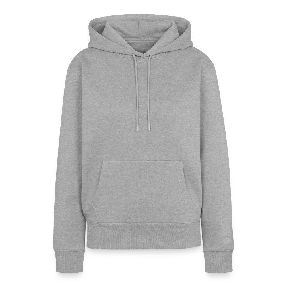Frauen Premium Hoodie "Jahreslogo 2026" - Grau meliert