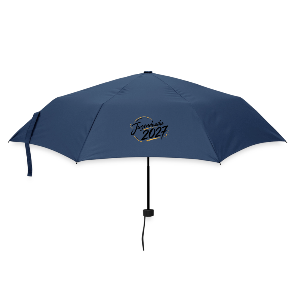 Regenschirm (klein) "Jahreslogo 2027" - Navy