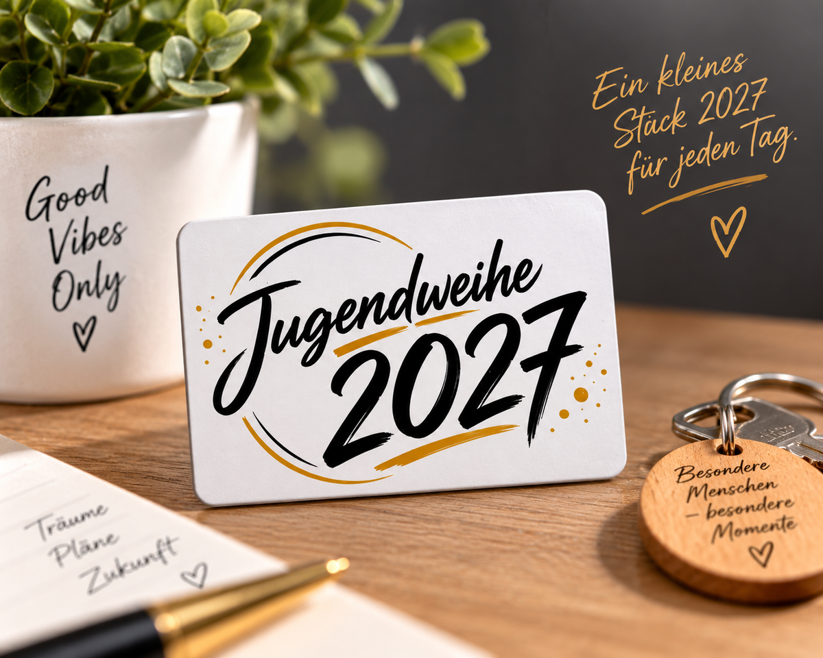 Magnet Jugendweihe mit Jahreslogo 2027
